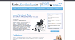 Desktop Screenshot of london-wheelchair-rental.com